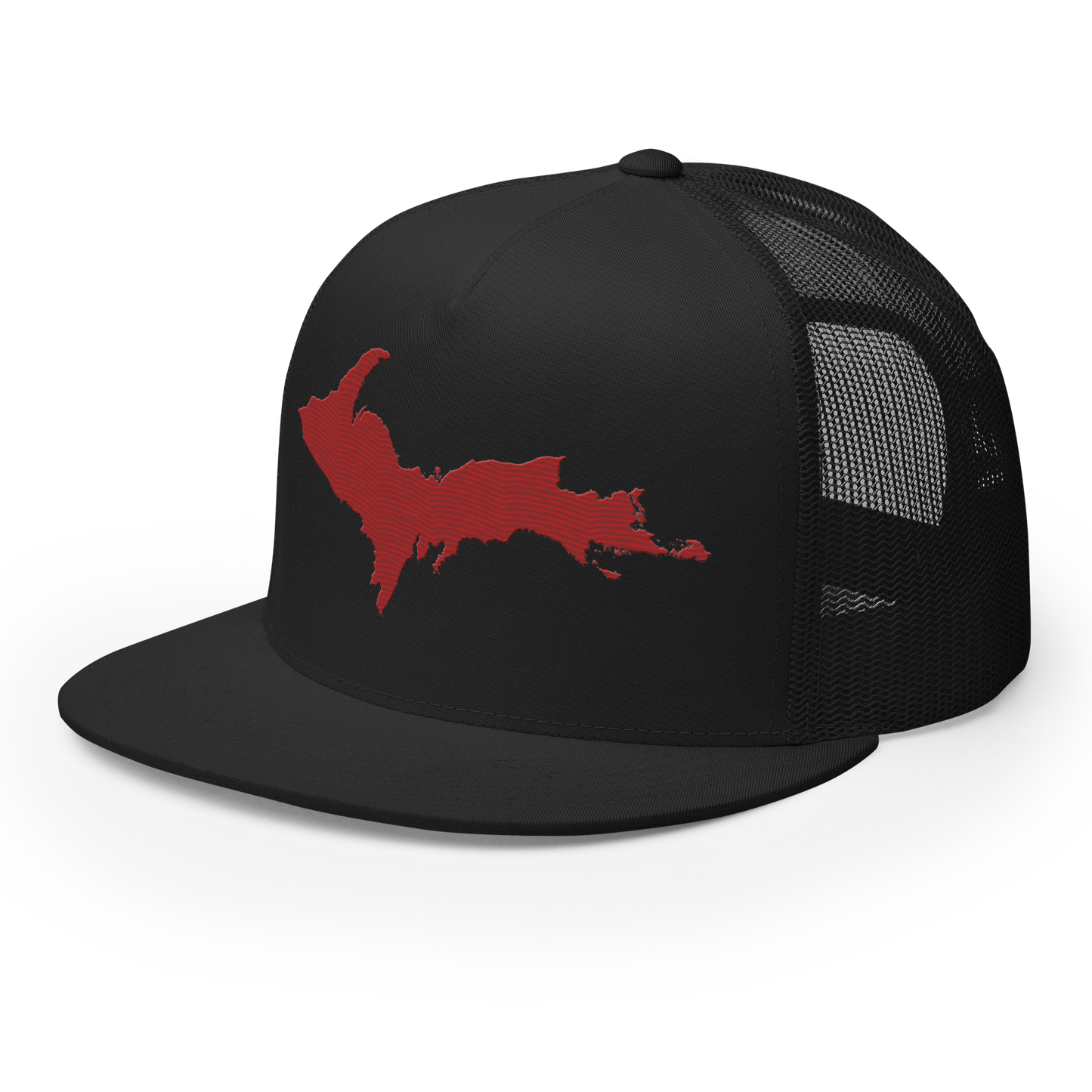 Upper Peninsula Trucker Hat | 5-Panel - Thimbleberry Red