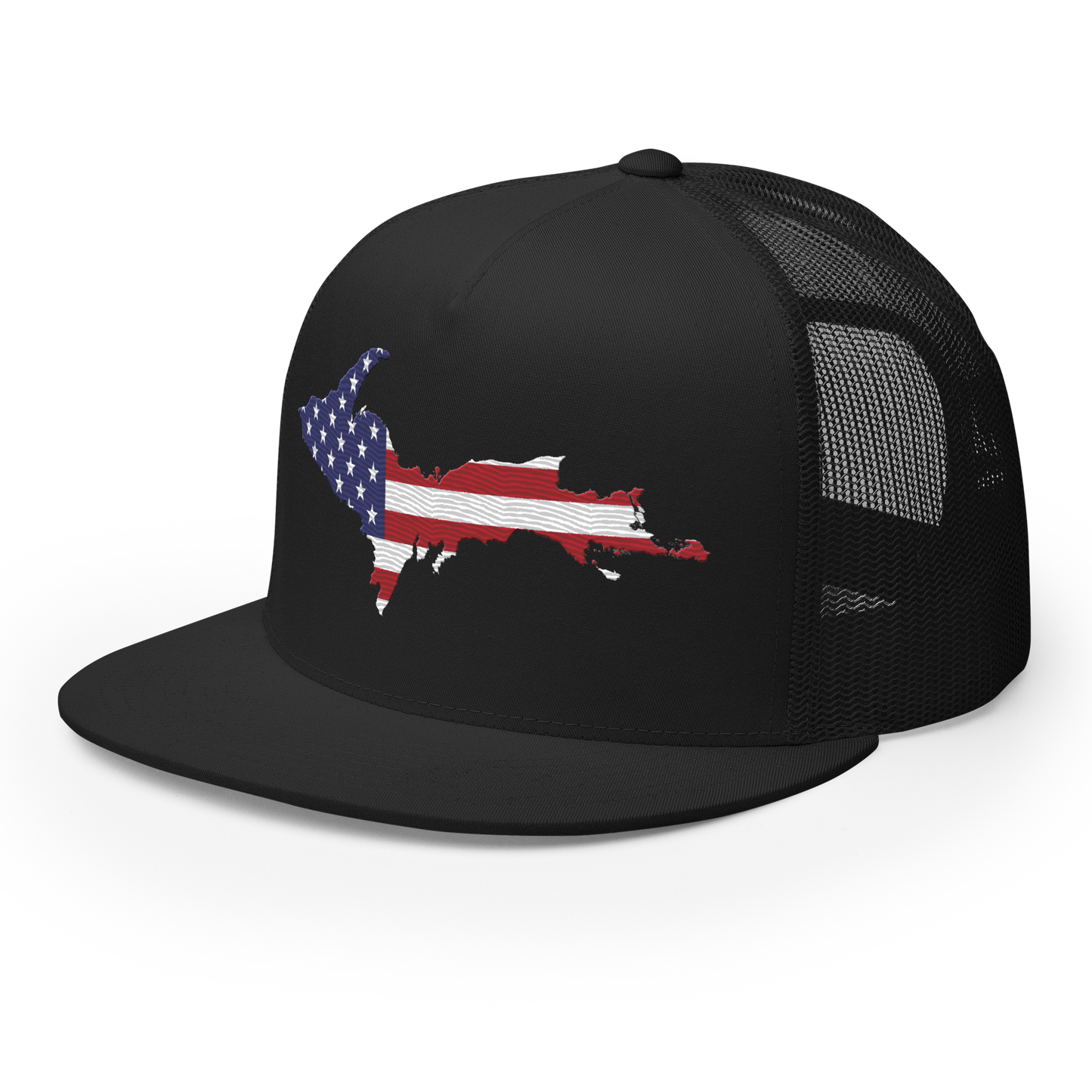 Upper Peninsula Trucker Hat | 5-Panel - Patriotic Edition