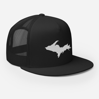 Michigan Upper Peninsula Trucker Hat (w/ UP Outline) | 5-Panel