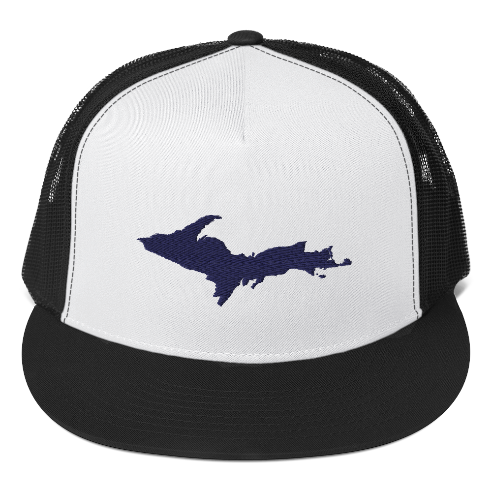 Michigan Upper Peninsula Trucker Hat (w/ UP Outline) | 5-Panel