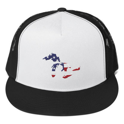 Great Lakes Trucker Hat (Patriot Edition) | 5-Panel