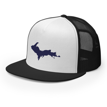 Michigan Upper Peninsula Trucker Hat (w/ UP Outline) | 5-Panel