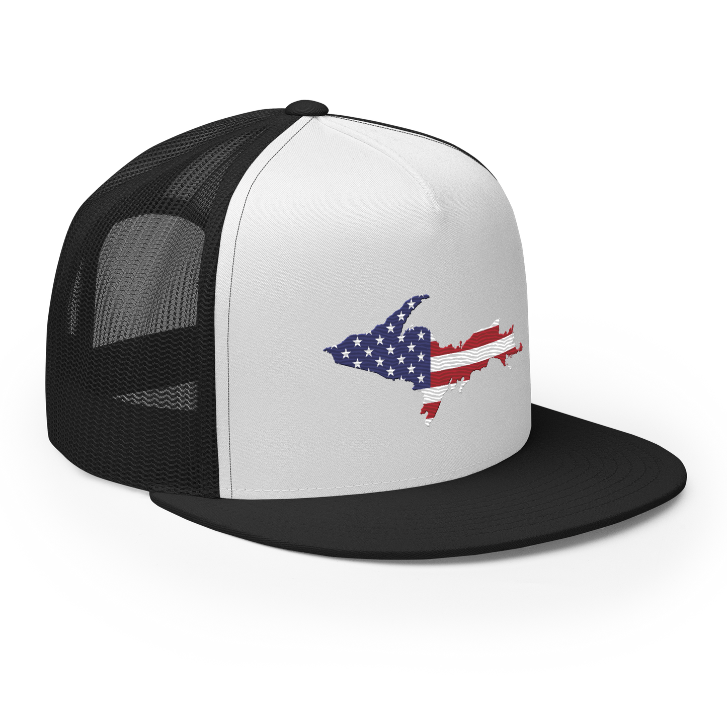 Michigan Upper Peninsula Trucker Hat (w/ Patriot Edition) | 5-Panel