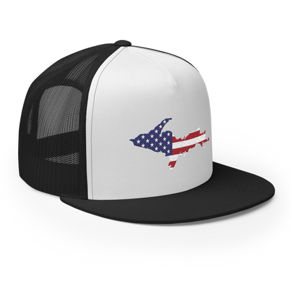 Michigan Upper Peninsula Trucker Hat (w/ Patriot Edition) | 5-Panel