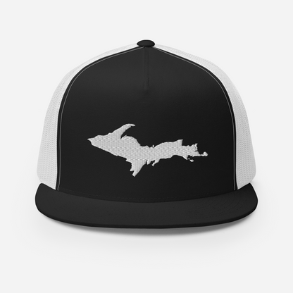 Michigan Upper Peninsula Trucker Hat (w/ UP Outline) | 5-Panel