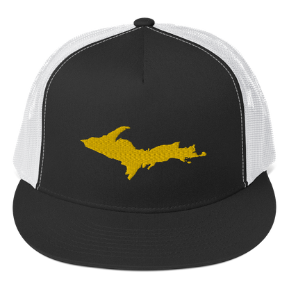 Michigan Upper Peninsula Trucker Hat (w/ UP Outline) | 5-Panel