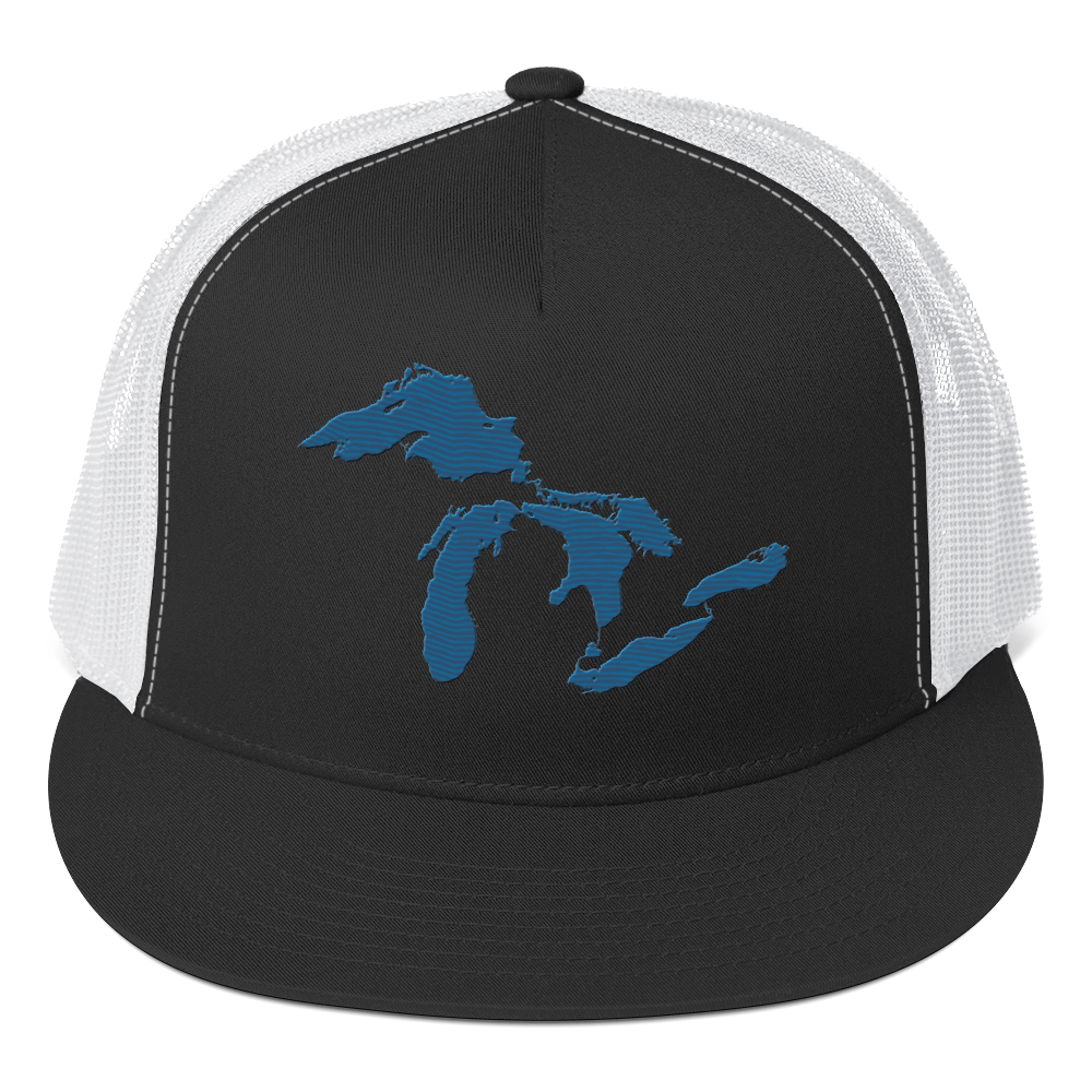 Great Lakes Trucker Hat | 5-Panel - Traverse Blue