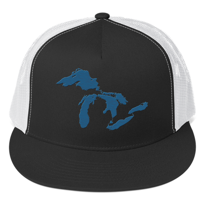 Great Lakes Trucker Hat | 5-Panel - Traverse Blue