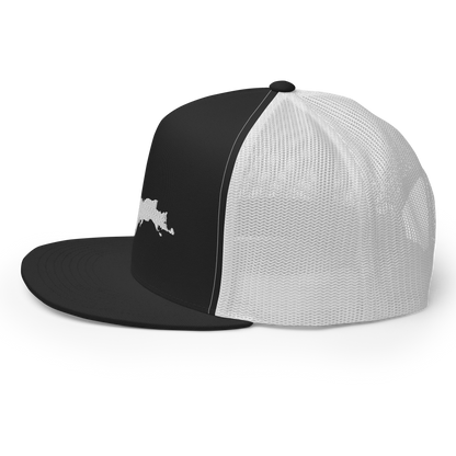 Michigan Upper Peninsula Trucker Hat (w/ UP Outline) | 5-Panel