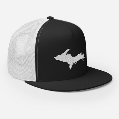 Michigan Upper Peninsula Trucker Hat (w/ UP Outline) | 5-Panel