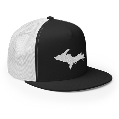 Michigan Upper Peninsula Trucker Hat (w/ UP Outline) | 5-Panel