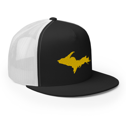 Michigan Upper Peninsula Trucker Hat (w/ UP Outline) | 5-Panel