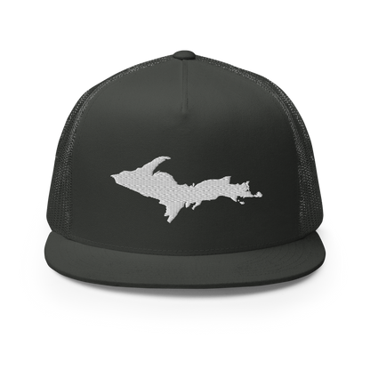 Michigan Upper Peninsula Trucker Hat (w/ UP Outline) | 5-Panel