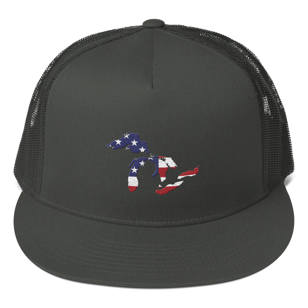 Great Lakes Trucker Hat (Patriot Edition) | 5-Panel