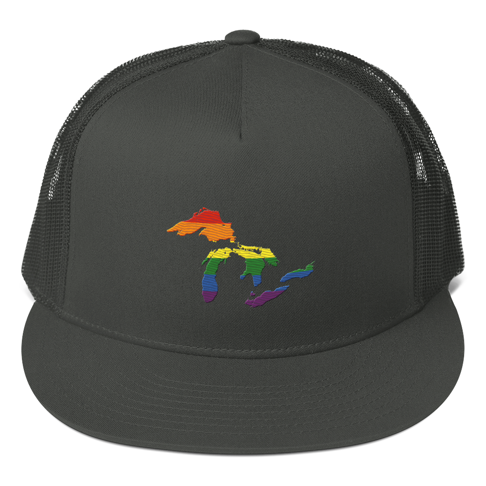 Great Lakes Trucker Hat (Rainbow Pride Edition) | 5-Panel