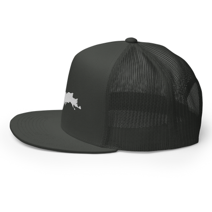 Michigan Upper Peninsula Trucker Hat (w/ UP Outline) | 5-Panel