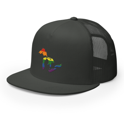 Great Lakes Trucker Hat (Rainbow Pride Edition) | 5-Panel