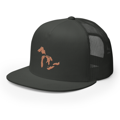 Great Lakes Trucker Hat (Copper) | 5-Panel