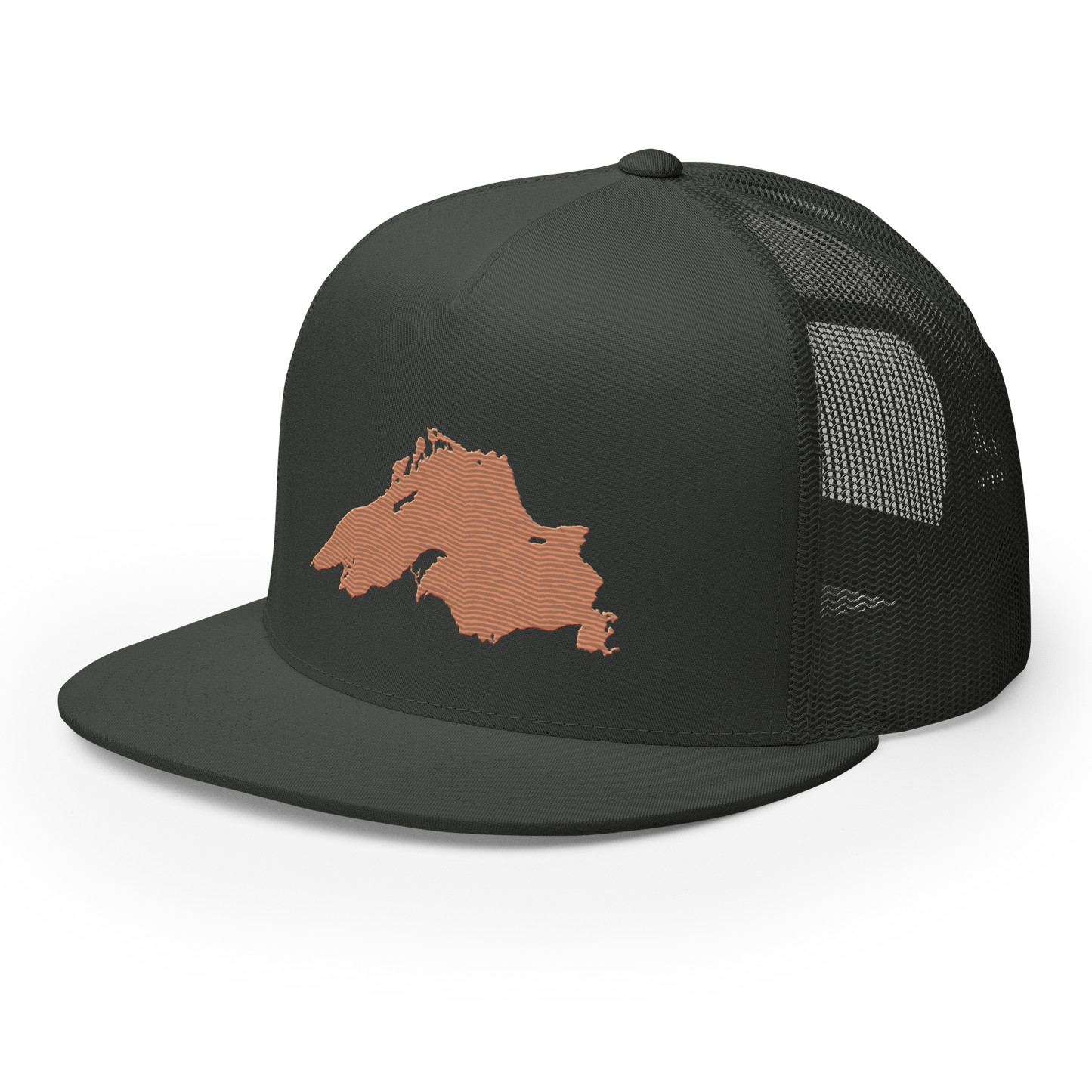 Lake Superior Trucker Hat | 5-Panel - Copper