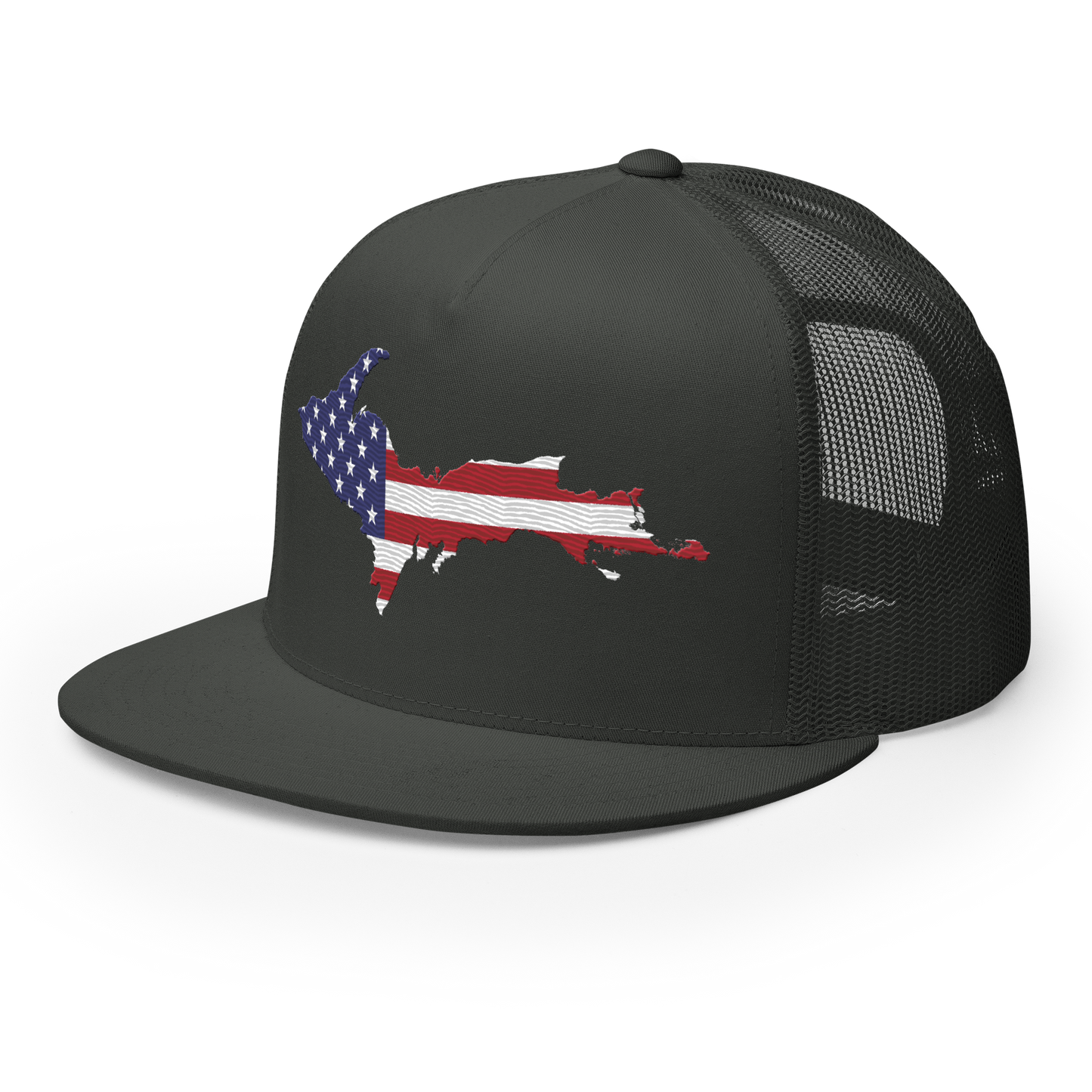 Upper Peninsula Trucker Hat | 5-Panel - Patriotic Edition