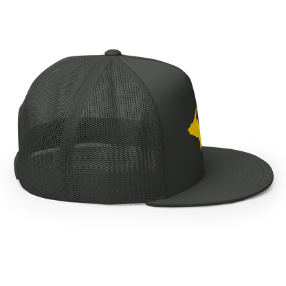 Michigan Upper Peninsula Trucker Hat (w/ UP Outline) | 5-Panel