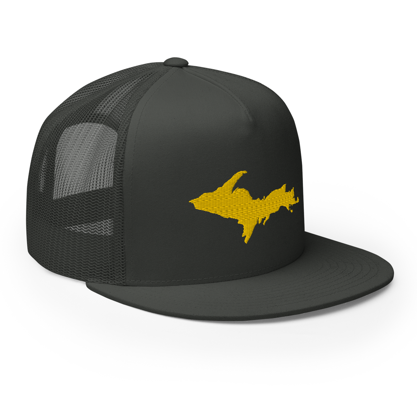 Michigan Upper Peninsula Trucker Hat (w/ UP Outline) | 5-Panel