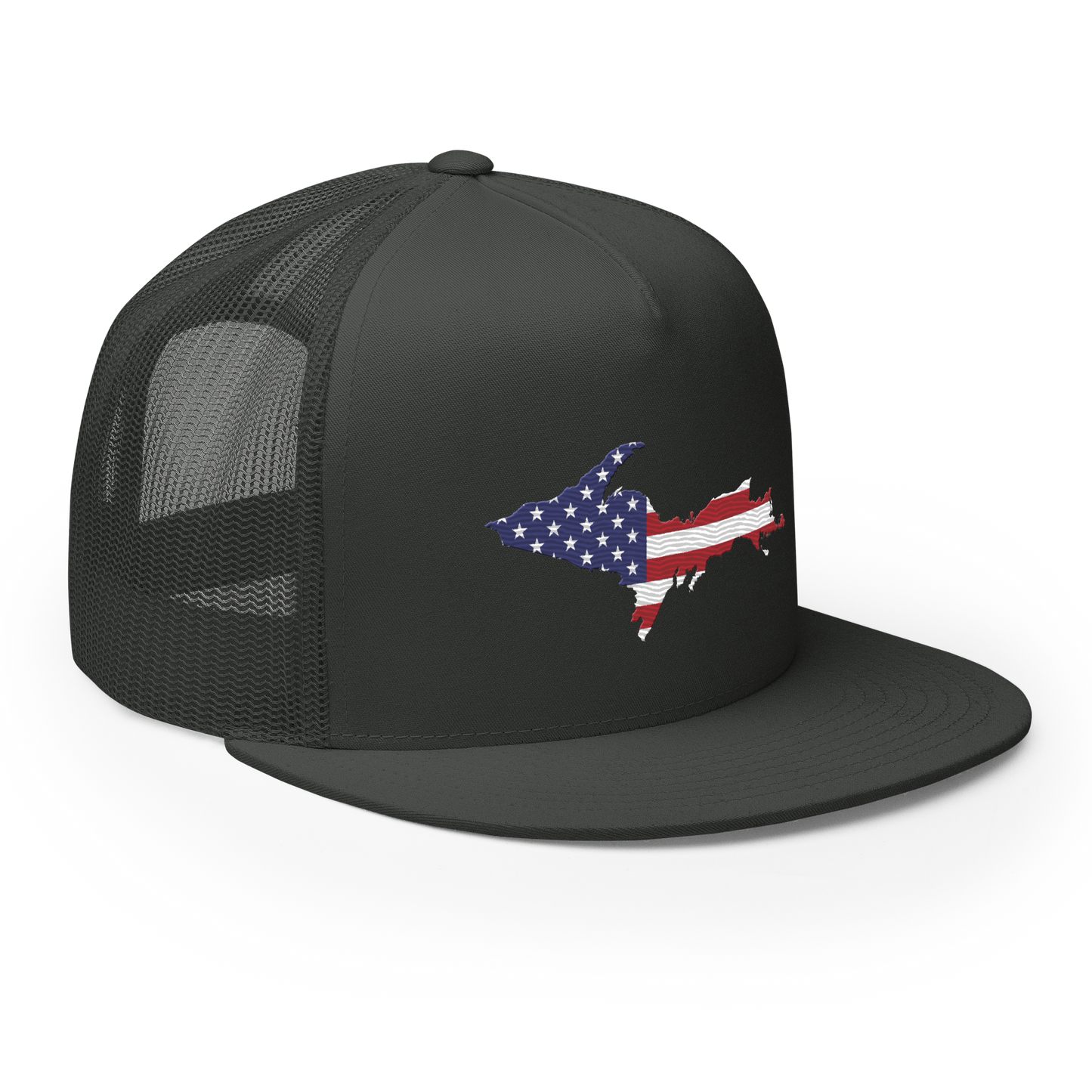 Michigan Upper Peninsula Trucker Hat (w/ Patriot Edition) | 5-Panel