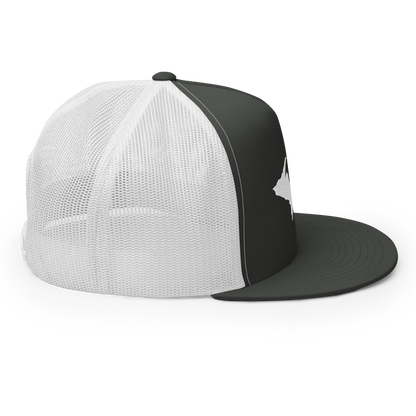 Michigan Upper Peninsula Trucker Hat (w/ UP Outline) | 5-Panel