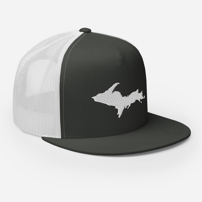 Michigan Upper Peninsula Trucker Hat (w/ UP Outline) | 5-Panel