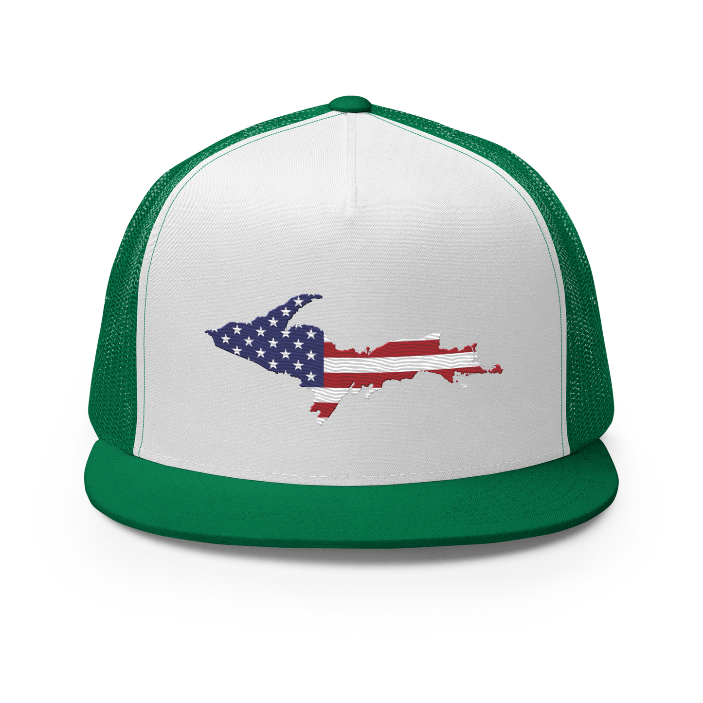 Michigan Upper Peninsula Trucker Hat (w/ Patriot Edition) | 5-Panel