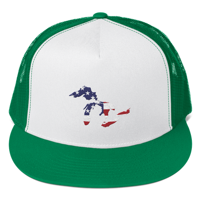 Great Lakes Trucker Hat (Patriot Edition) | 5-Panel