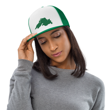 Lake Superior Trucker Hat | 5-Panel - Kelly Green