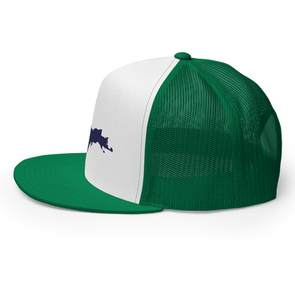 Michigan Upper Peninsula Trucker Hat (w/ UP Outline) | 5-Panel