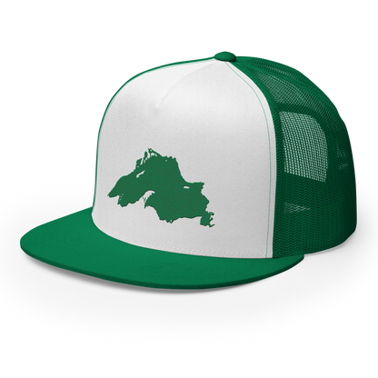 Lake Superior Trucker Hat | 5-Panel - Kelly Green