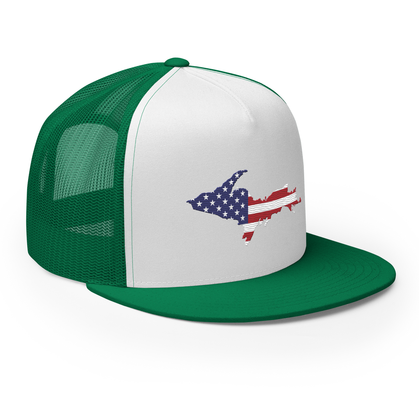 Michigan Upper Peninsula Trucker Hat (w/ Patriot Edition) | 5-Panel