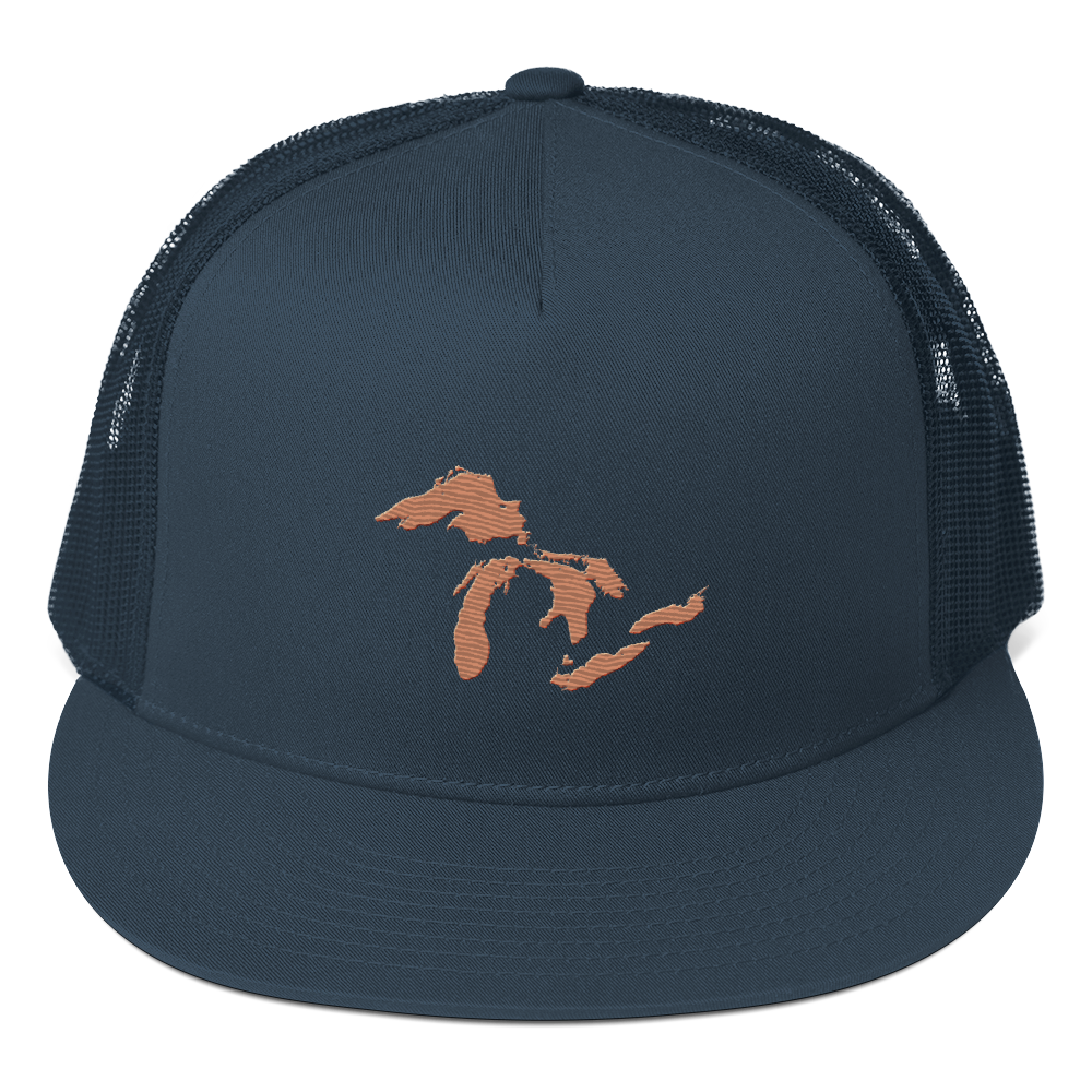 Great Lakes Trucker Hat (Copper) | 5-Panel