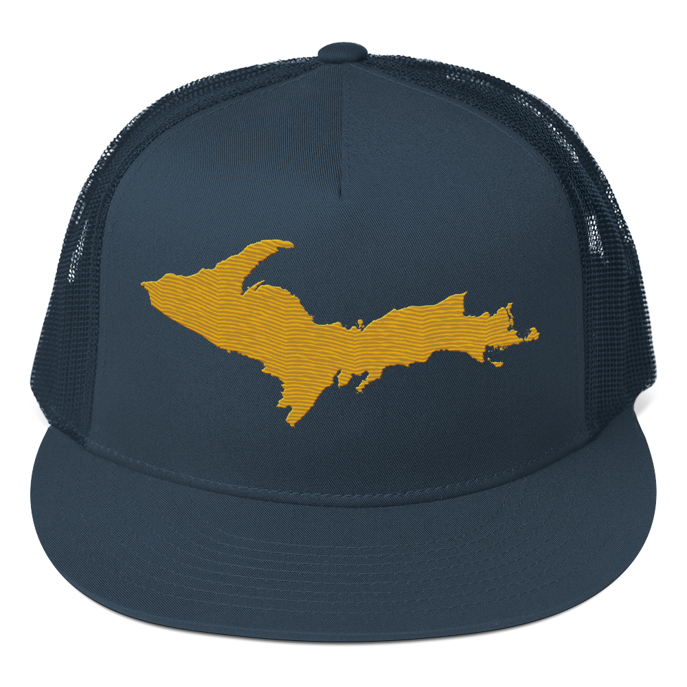 Upper Peninsula Trucker Hat | 5-Panel - Maize