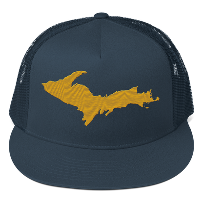 Upper Peninsula Trucker Hat | 5-Panel - Maize