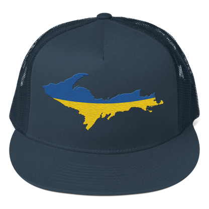 Upper Peninsula Trucker Hat | 5-Panel - Ukraine Edition