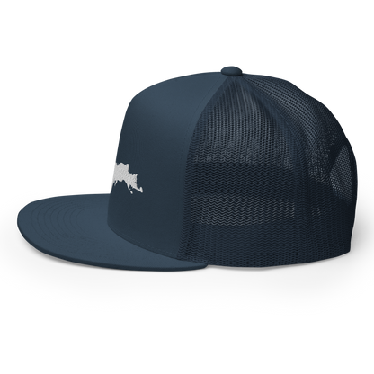 Michigan Upper Peninsula Trucker Hat (w/ UP Outline) | 5-Panel