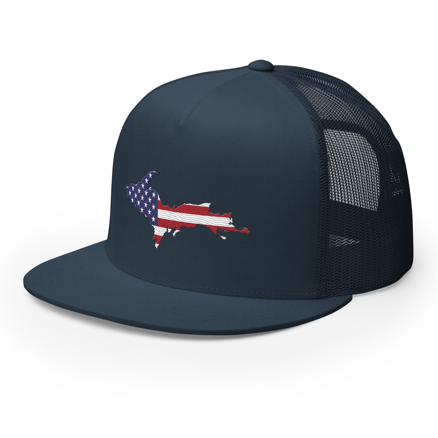 Michigan Upper Peninsula Trucker Hat (w/ Patriot Edition) | 5-Panel