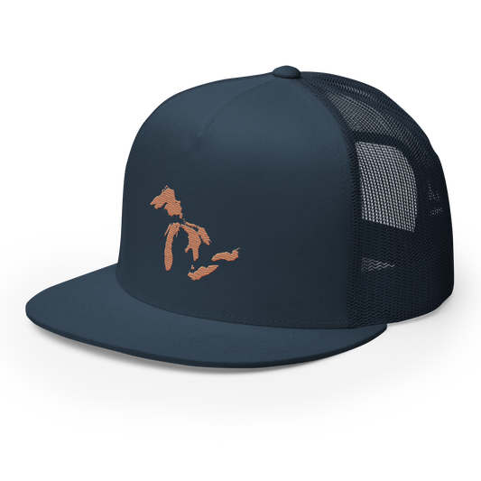 Great Lakes Trucker Hat (Copper) | 5-Panel