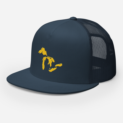 Great Lakes Trucker Hat (Maize) | 5-Panel