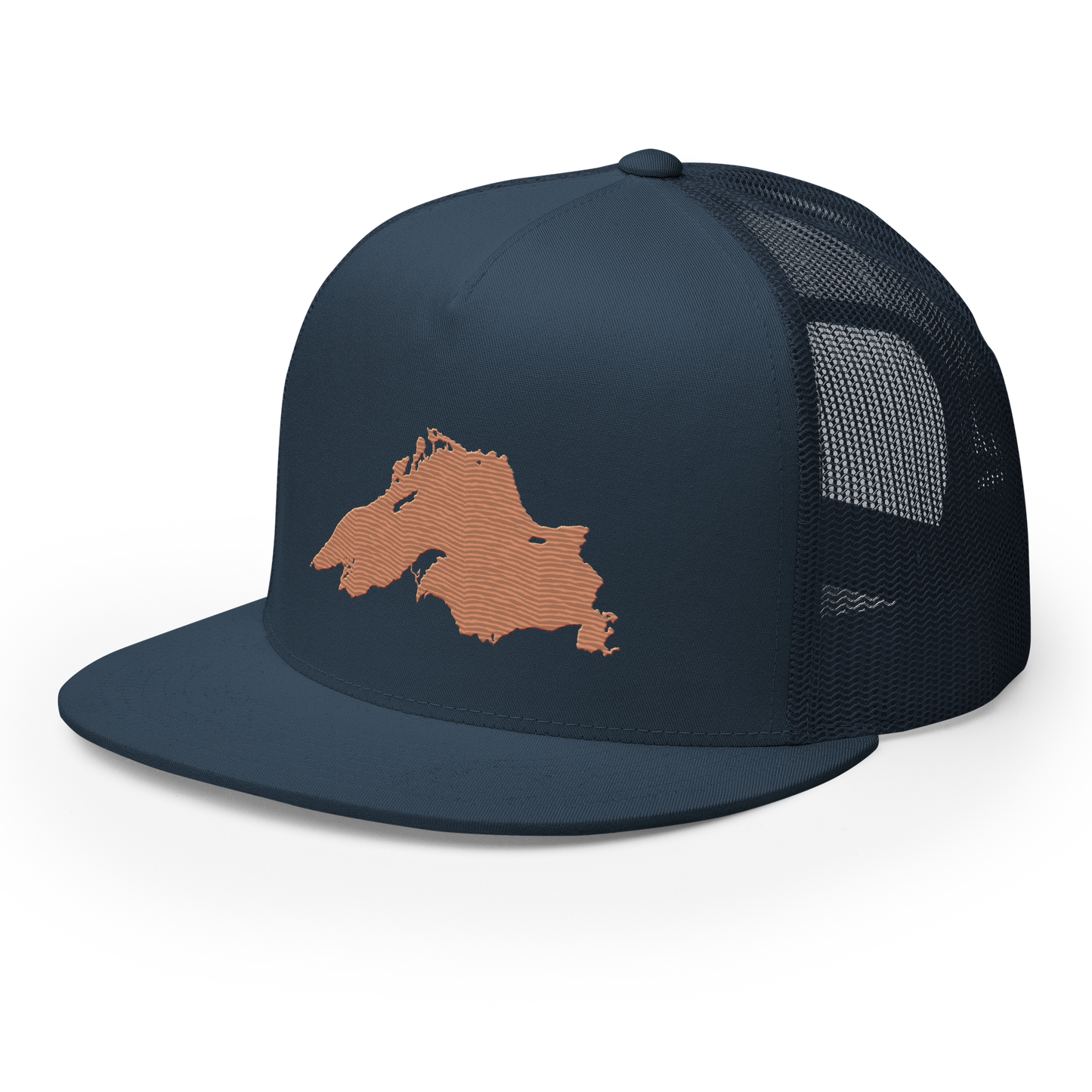 Lake Superior Trucker Hat | 5-Panel - Copper