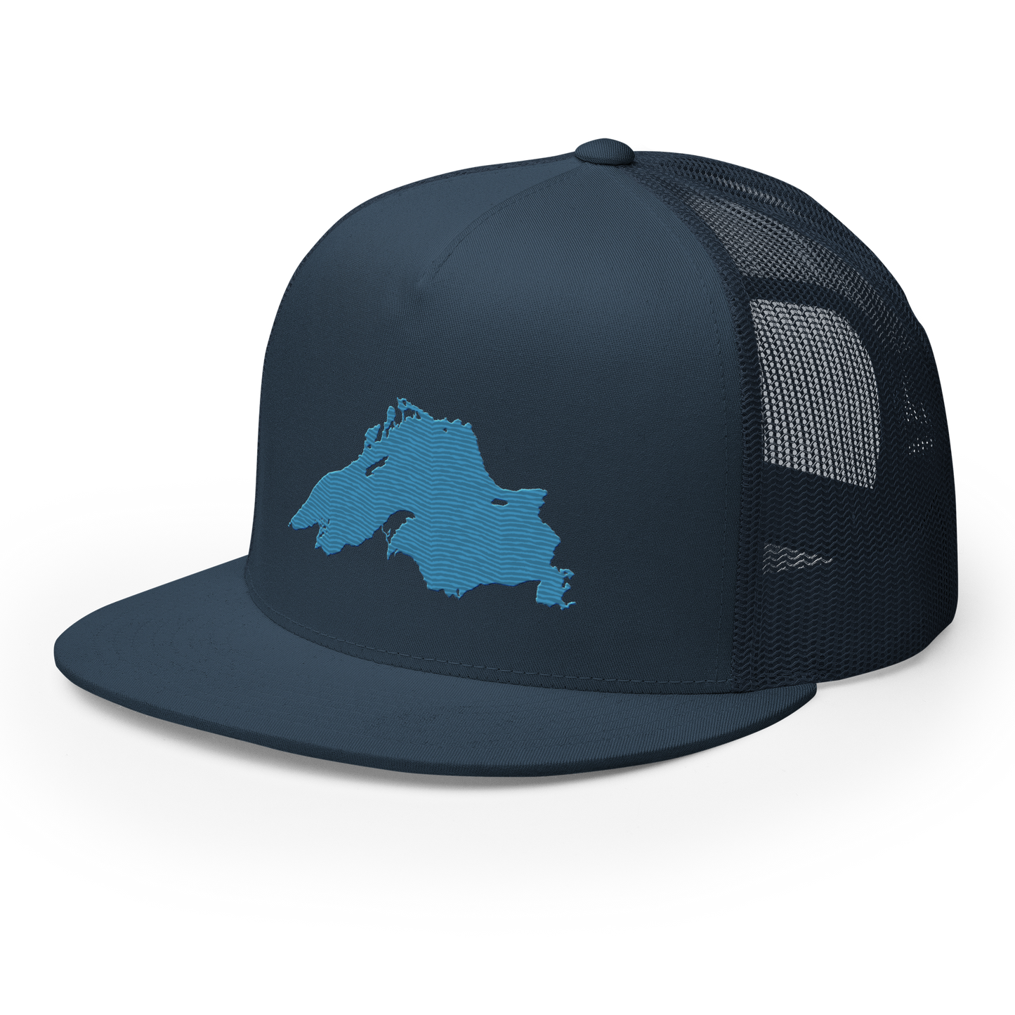 Lake Superior Trucker Hat | 5-Panel - Traverse Blue