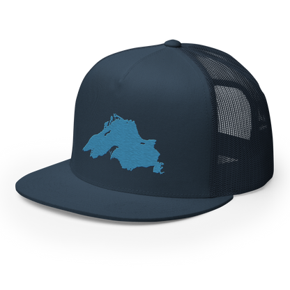 Lake Superior Trucker Hat | 5-Panel - Traverse Blue