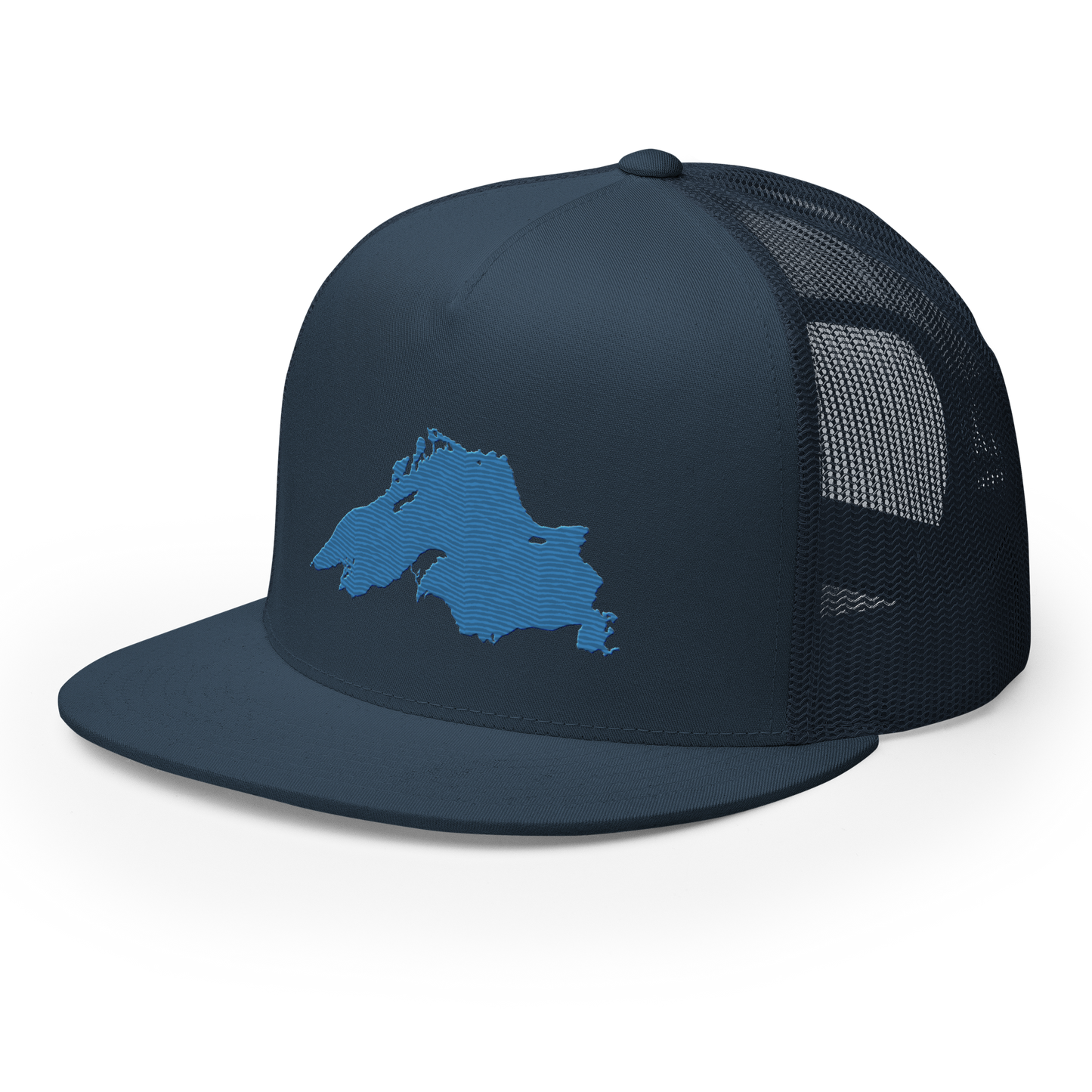 Lake Superior Trucker Hat | 5-Panel - Superior Blue