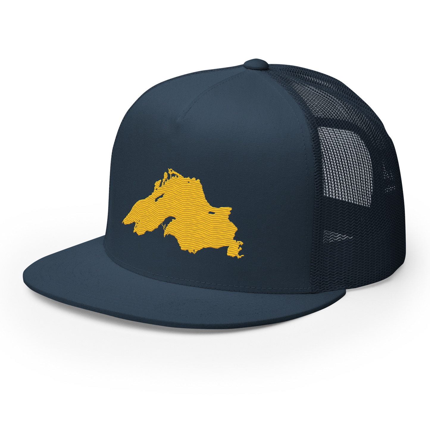 Lake Superior Trucker Hat | 5-Panel - Superior Gold