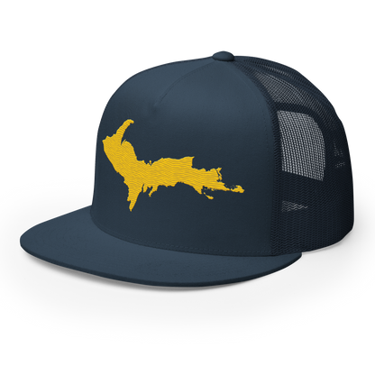 Upper Peninsula Trucker Hat | 5-Panel - Maize