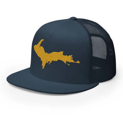 Upper Peninsula Trucker Hat | 5-Panel - Maize